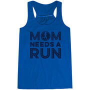 Flowy Racerback Tank Top - Mom Needs A Run