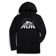 Running Lightweight Hoodie - Gone For a Run White Logo