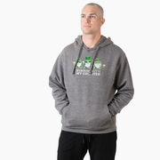 Statement Fleece Hoodie - Runnin' With My Gnomies - Lucky