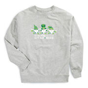 Running Raglan Crew Neck Pullover - Runnin' With My Gnomies&reg; - Lucky