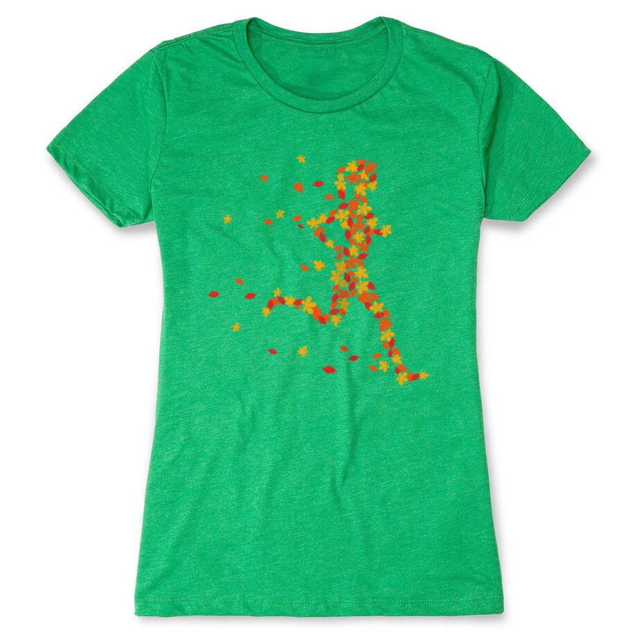 Women's Everyday Runners Tee - Autumn Runner Girl
