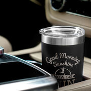 Running 20oz. Double Insulated Tumbler - Good Morning Sunshine with Runner