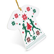 Running Ornament - Ugly Christmas Sweater (Female)