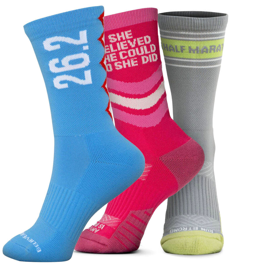 Socrates® Mid-Calf Performance Sock Set - Achieve Your Goals