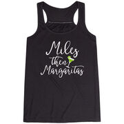 Flowy Racerback Tank Top - Miles Then Margaritas