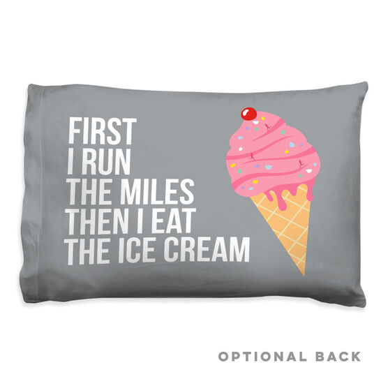 running pillow case then i eat the ice cream chalktalksports