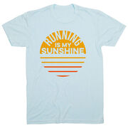 Running Short Sleeve T-Shirt - Running is My Sunshine