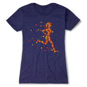 Women's Everyday Runners Tee - Autumn Runner Girl