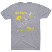 Running Short Sleeve T-Shirt - Boston Route