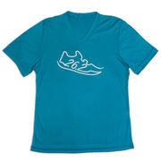 Women's Short Sleeve Tech Tee - 26.2 Run Shoe