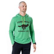 Men's Running Lightweight Hoodie - Run Club Lone Wolf