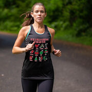 Women's Racerback Performance Tank Top - The 12 Miles of Christmas