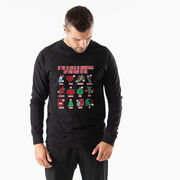Running Raglan Crew Neck Sweatshirt - The 12 Miles of Christmas