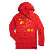 Running Lightweight Hoodie - Boston Route