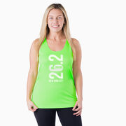 Women's Racerback Performance Tank Top - New York City 26.2 Vertical