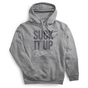Statement Fleece Hoodie -  Suck It Up Buttercup