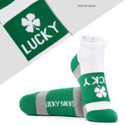 Socrates&reg; Woven Performance Socks Lucky Socks (Green)