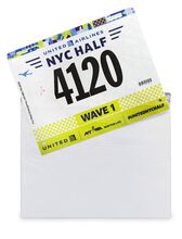 BibFOLIO Race Bib Vinyl Protector Sheets - 1 Pack (12/pack)