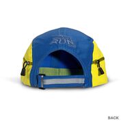 CoolRun Pocket Hat - Yellow/Blue