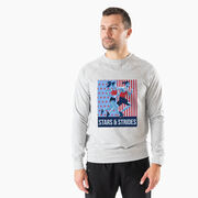 Running Raglan Crew Neck Sweatshirt - Stars and Strides