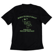 Women's Short Sleeve Tech Tee - Born to Dilly Dally