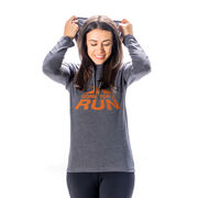 Running Lightweight Hoodie - Gone For a Run Logo (Orange)