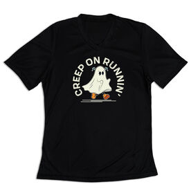 Women's Short Sleeve Tech Tee - Creep On Runnin'