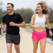 Running Streaker Shorts - Pretty In Pink 2" Inseam