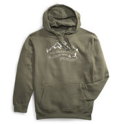 Statement Fleece Hoodie -  Into the Forest I Go