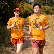 Running Short Sleeve T-Shirt - Run Now Gobble Later®