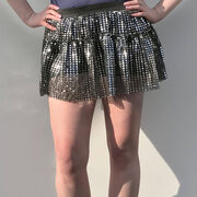 Running Costume Skirt - Glitter Sequined