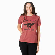 Running Short Sleeve T-Shirt - Run Club Lone Wolf