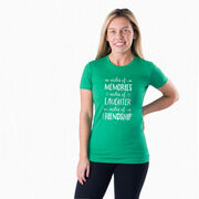 Women's Everyday Runners Tee - Miles of Friendship Mantra