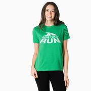 Running Short Sleeve T- Shirt - Gone For a Run&reg; White Logo