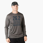 Men's Running Long Sleeve Performance Tee - 26.2 Math Miles