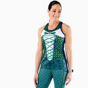 Women's Running Performance Tank Top - Leprechaun