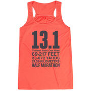 Flowy Racerback Tank Top - 13.1 Math Miles