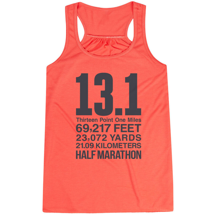 Flowy Racerback Tank Top - 13.1 Math Miles