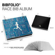 BibFOLIO&reg; Race Bib Album - Running Inspiration Female