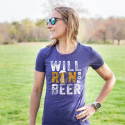 Women's Everyday Runners Tee - Will Run For Beer