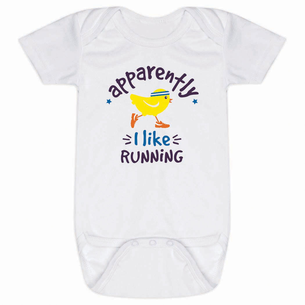 Running Baby One Pieces Gone For A Run