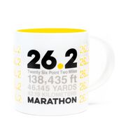Soleil Home&trade; Running Porcelain Mug - 26.2 Math Miles