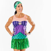 Mermaid With Scales Running Outfit