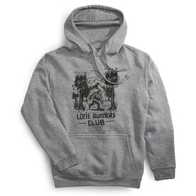 Statement Fleece Hoodie -  Lone Runners Club