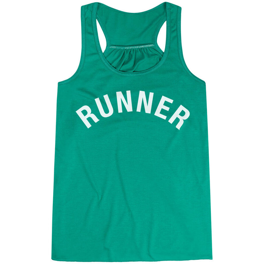 Flowy Racerback Tank Top - Runner Arc