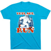 Running Short Sleeve T-Shirt - Yeti, Set, Run