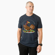 Running Short Sleeve T-Shirt - Run Now Gobble Later®