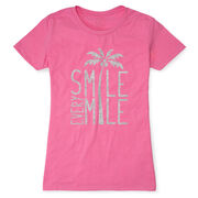 Womens Everyday Runners Tee Smile Every Mile