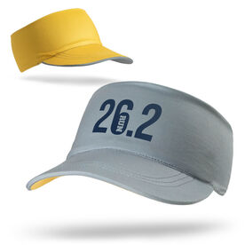 Running Comfort Performance Visor - 26.2 Marathon Run