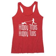 Women's Everyday Tank Top - Happy Trails Happy Tails